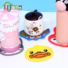 創(chuàng)意卡通硅膠杯墊 生活中的小確幸